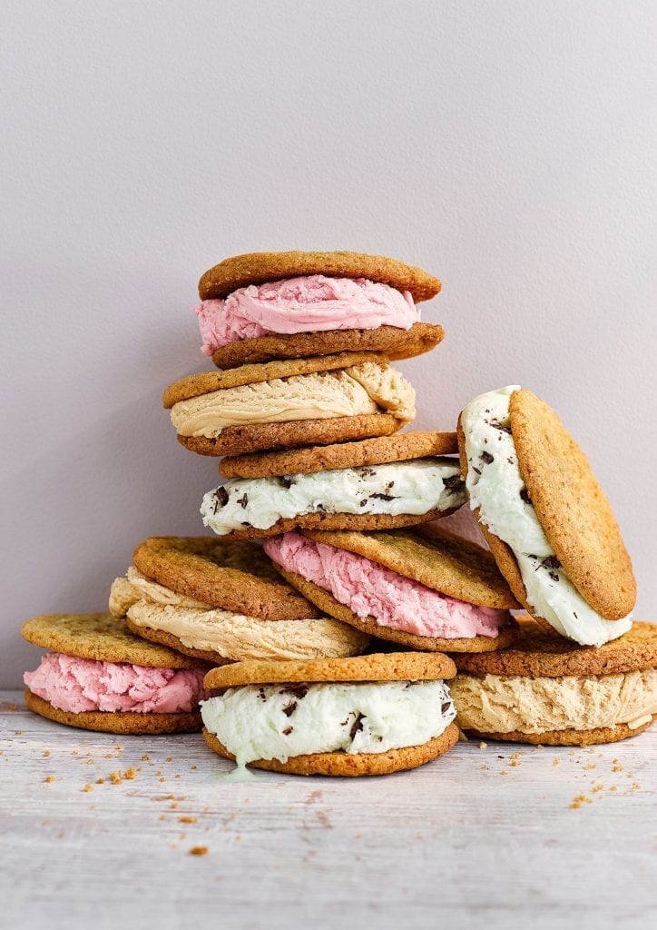 Ice Cream Sandwiches shot for Delicious Magazine for their summer cover.