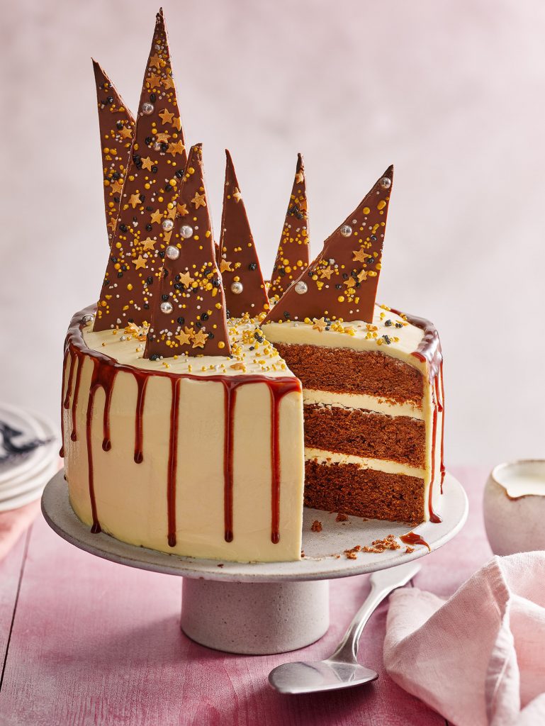 tesco magazine baking supplement triple layer cake
