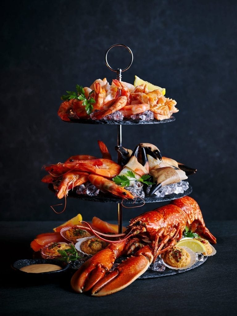 3 tier seafood platter marie rose sauce tesco food to order christmas