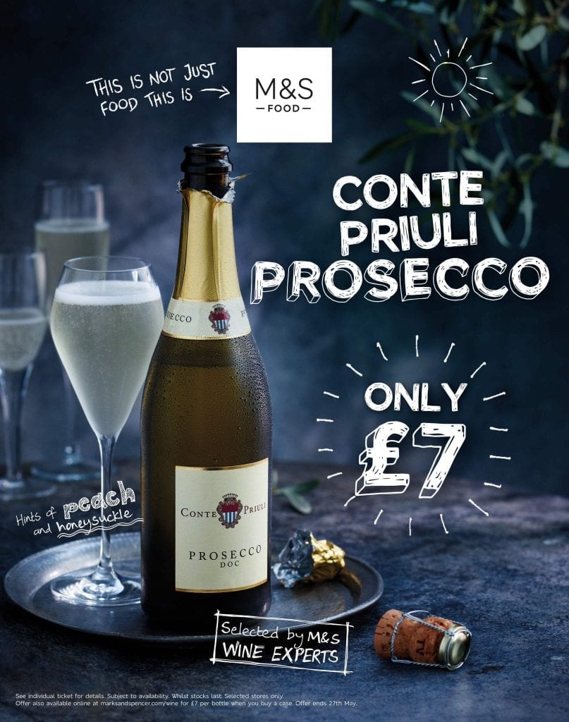 food studio photography marks and spencers prosecco glass summer rhino