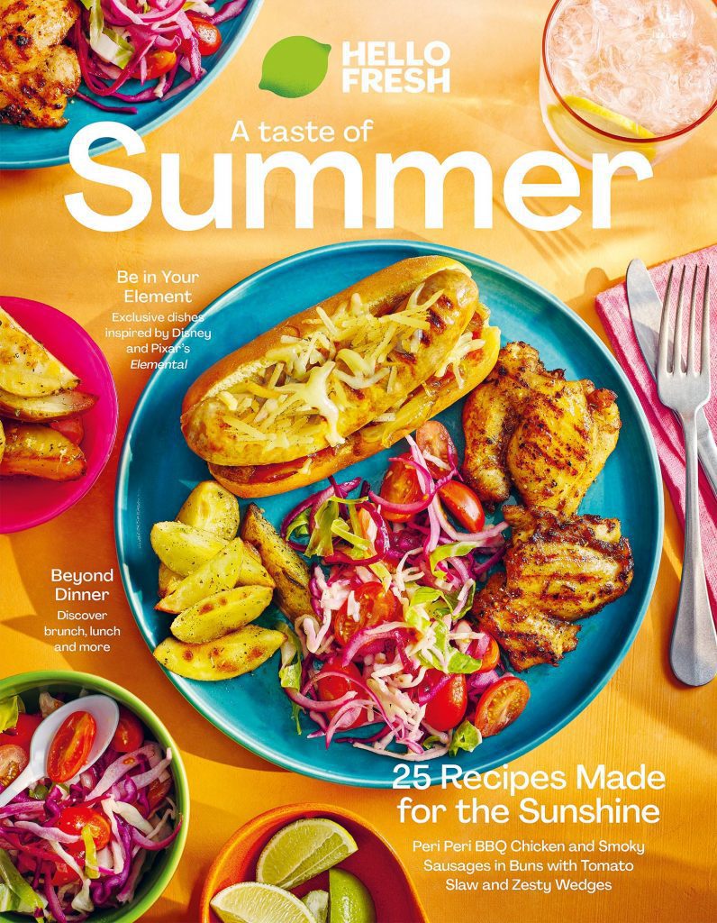 hello fresh magazine summer cover