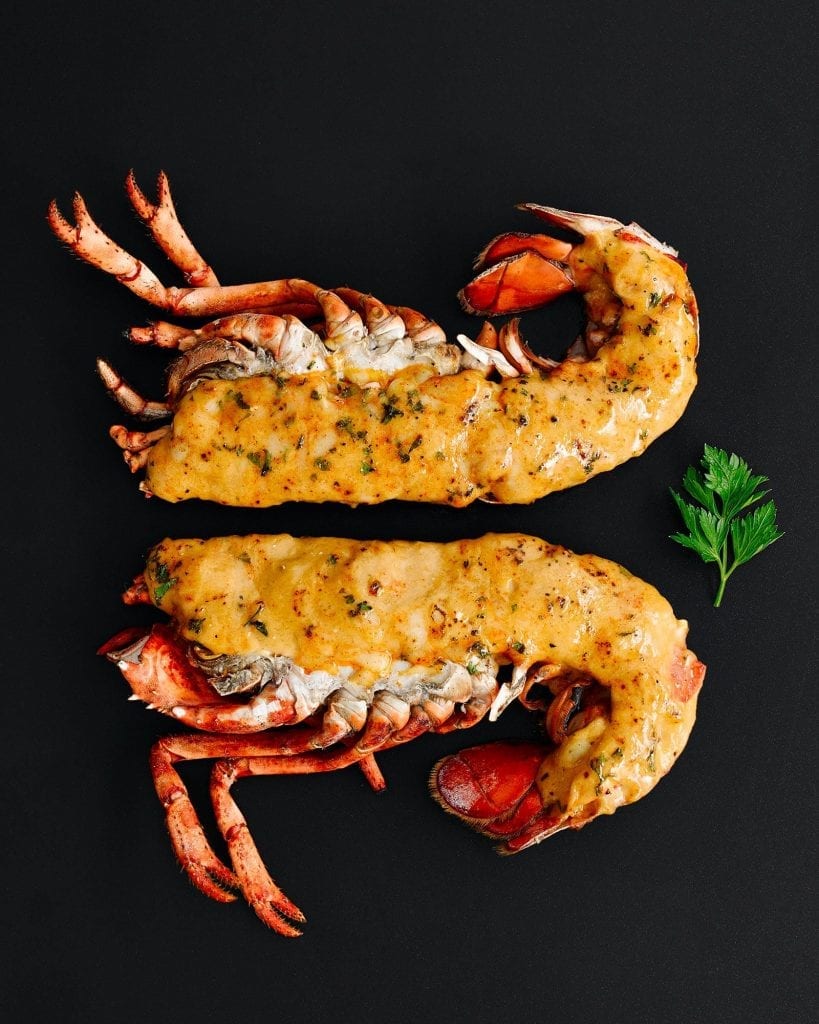 Lobster Thermidor shot for Marks and Spencer for valentines day