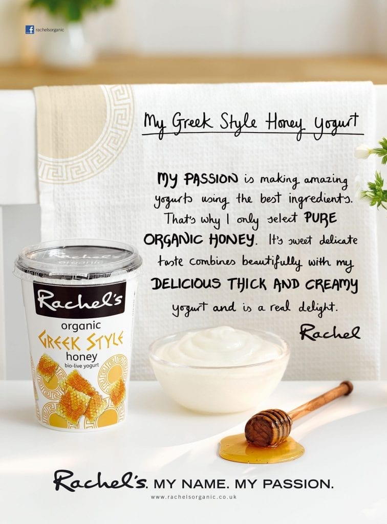 Rachel's Organic Greek yoghurt