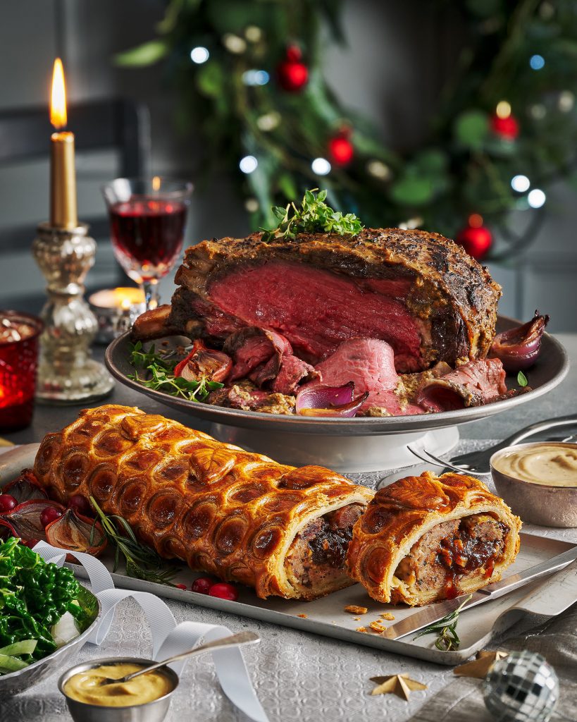 Tesco Christmas 2023 finest pork and beef joints